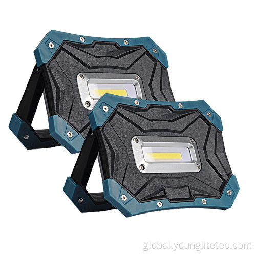 Rechargeable Foldable Working Light Portable rechargeable cob work light with magnet hook Factory